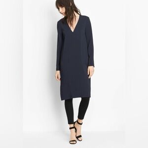 Vince Blue Sheath Dress Small